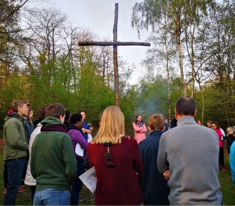 Gather Around A Tree To Pray