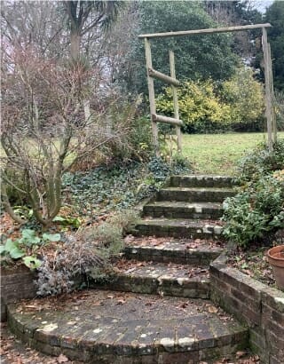 Garden At Blue Doors